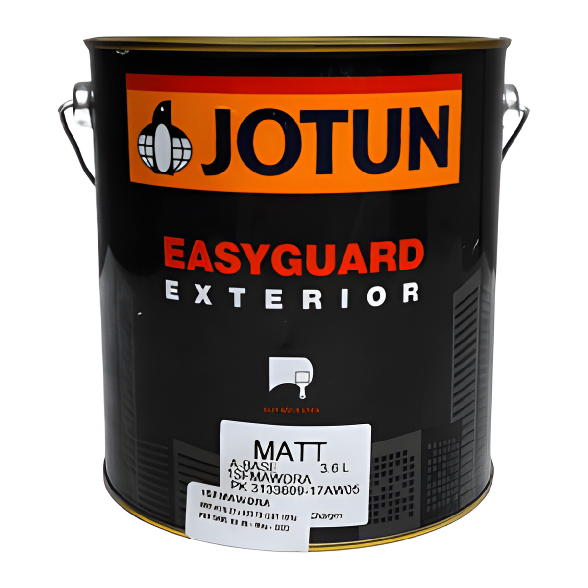 Jotun Easyguard exterior matt paint tin