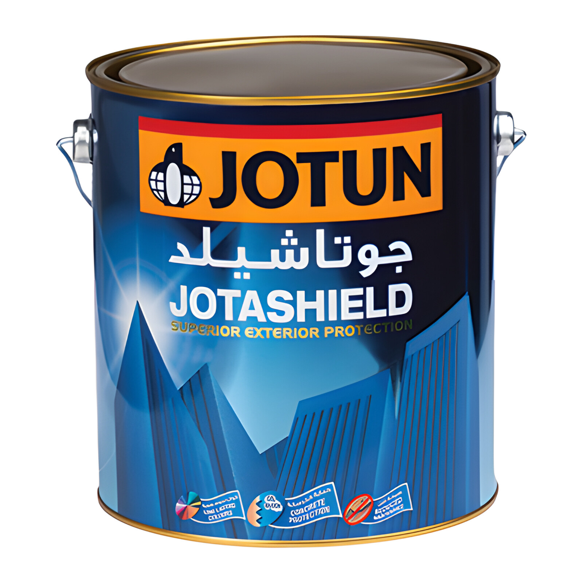 Jotun Jotashield Texture Medium white exterior coating tin