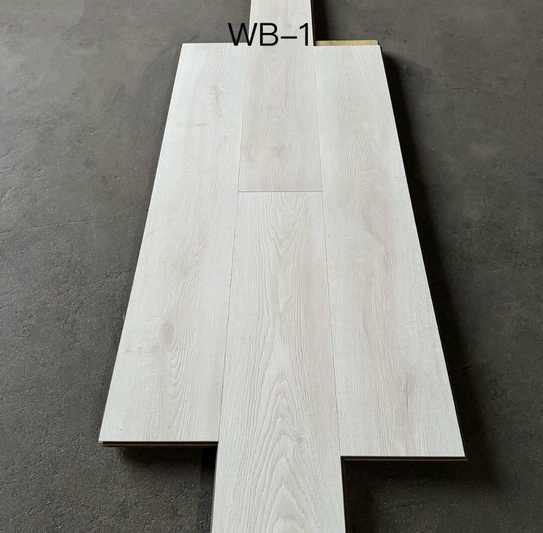 8mm HDF Laminate Flooring, shade WB-1