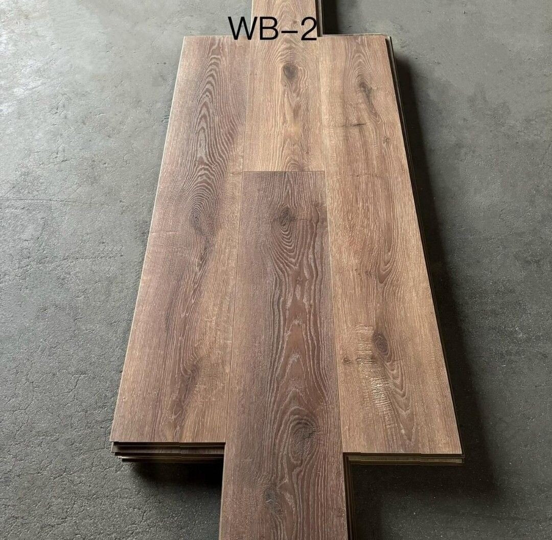 8mm HDF Laminate Flooring, shade WB-2