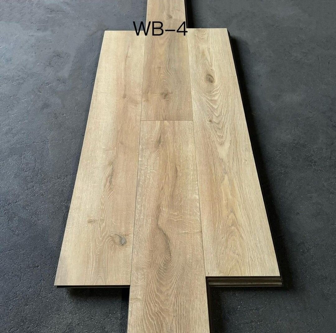 8mm HDF Laminate Flooring, shade WB-4