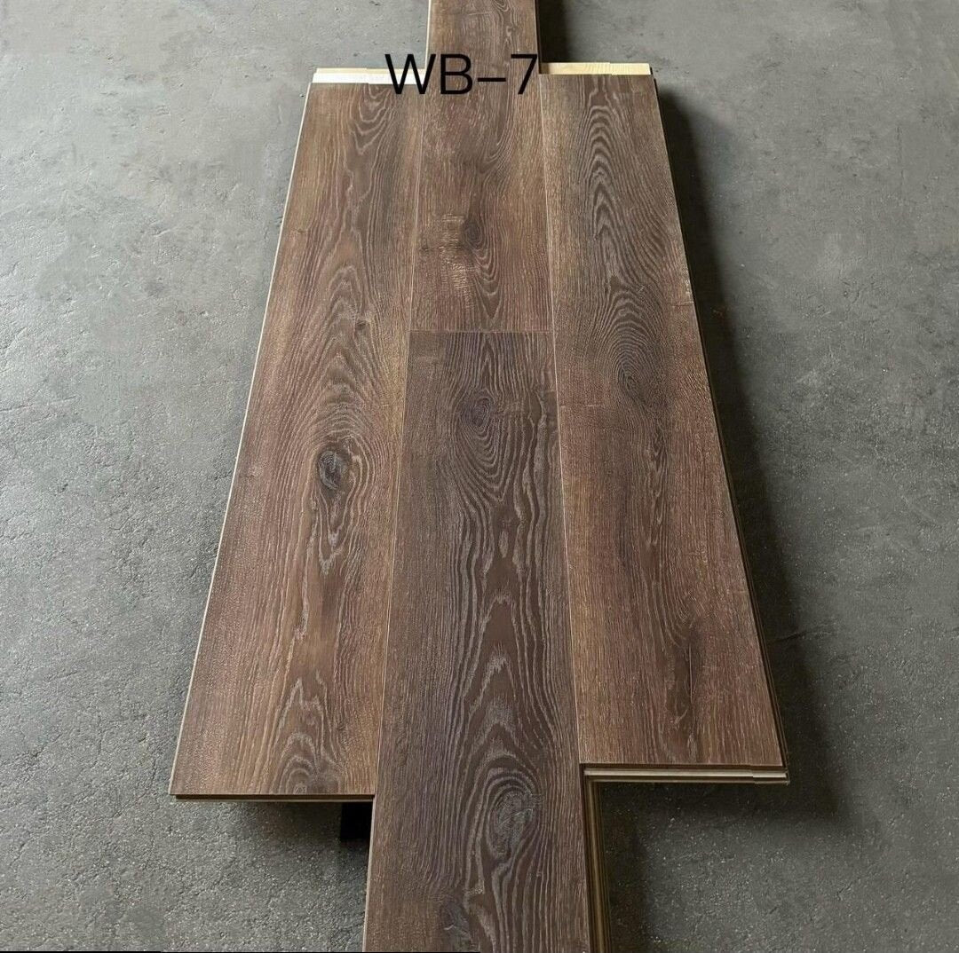 8mm HDF Laminate Flooring, shade WB-7
