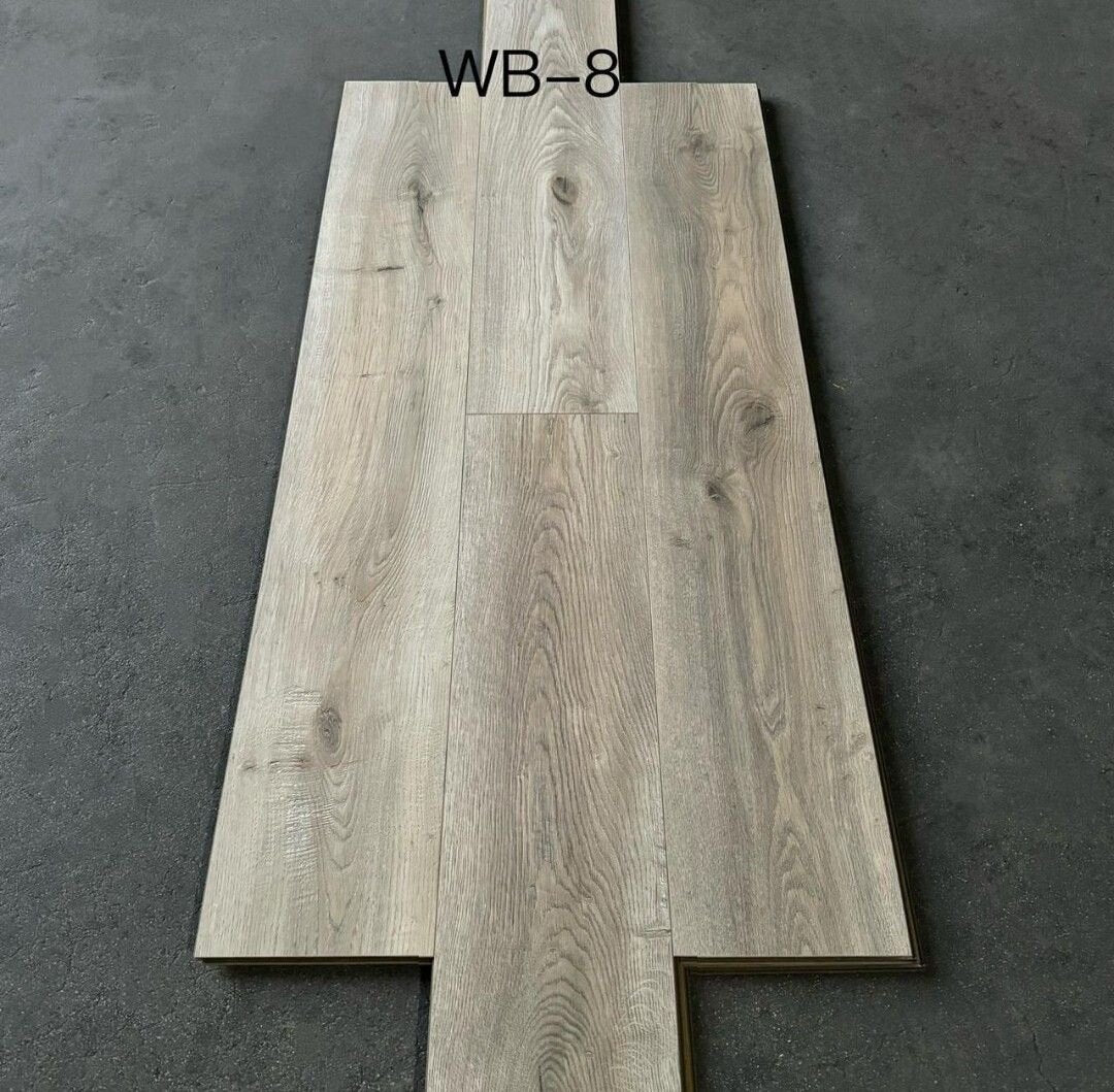 8mm HDF Laminate Flooring, shade WB-8