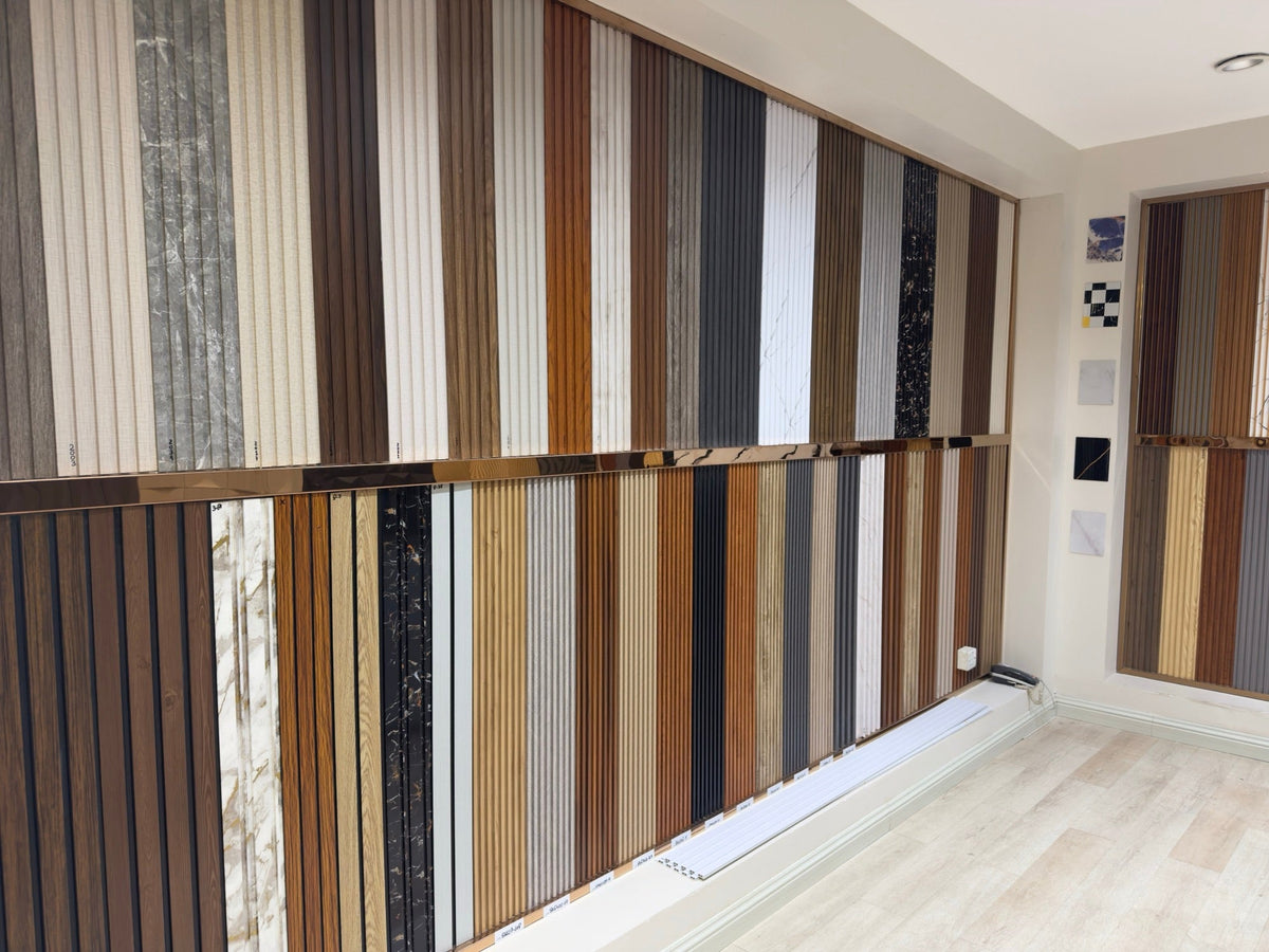 Fluted wall panels in every shade
