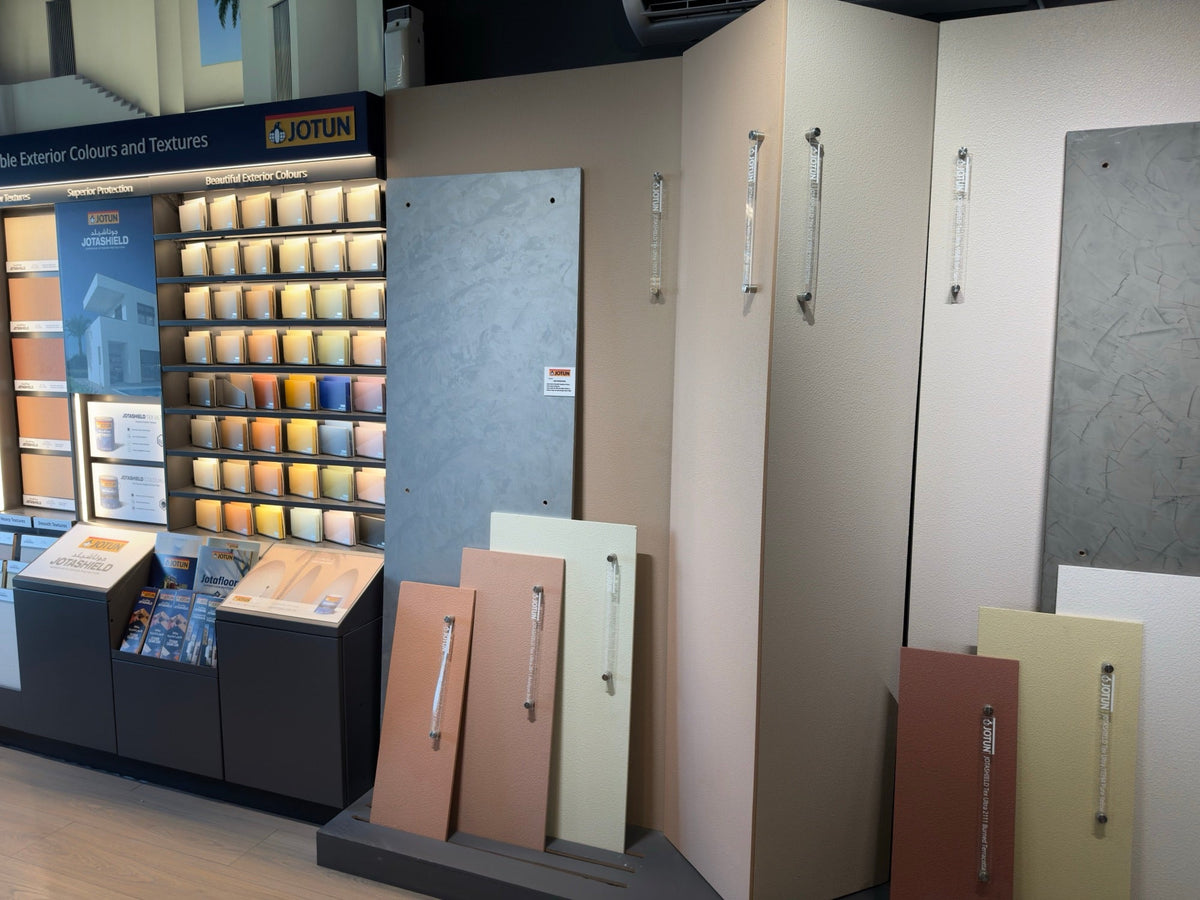 Jotun exterior colours and textures