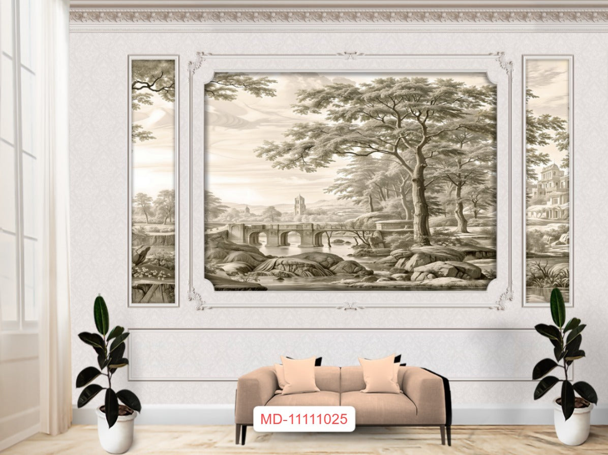 Wall mural MD-11111025, luxury and 3d