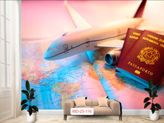 Wall Murals, Printed to Your Wall Size design MD-25-116/2