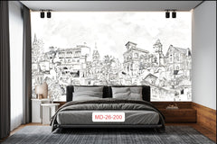 Wall Murals, Printed to Your Wall Size design MD-26-200