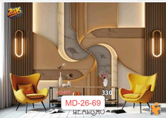 Wall Murals, Printed to Your Wall Size design MD-26-69